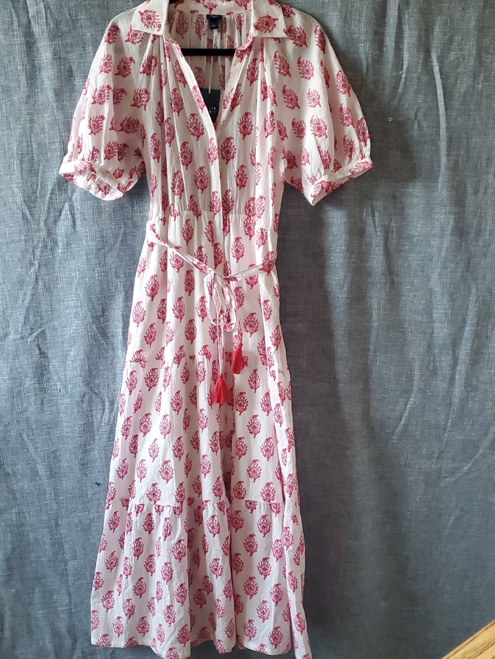 Roller Rabbit x Target Bouquet Puff Sleeve Maxi Dress